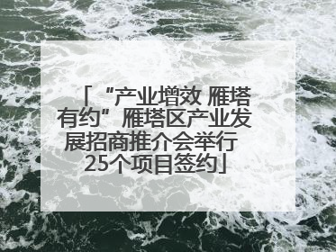 “产业增效 雁塔有约”雁塔区产业发展招商推介会举行 25个项目签约