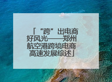 “跨”出电商好风光——郑州航空港跨境电商高速发展综述