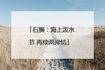 石狮：海上泼水节 再续两岸情