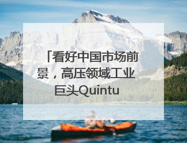 看好中国市场前景，高压领域工业巨头Quintus科技深化本土策略，构建全方位服务亚太区总部