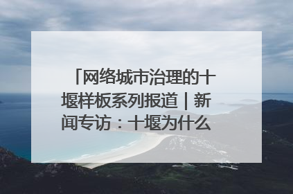 网络城市治理的十堰样板系列报道｜新闻专访：十堰为什么成为“黑马型”城市治理网络维度典型