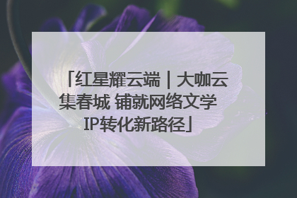 红星耀云端｜大咖云集春城 铺就网络文学IP转化新路径