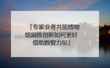 专家业者共论博物馆展陈创新如何更好借助数智力量