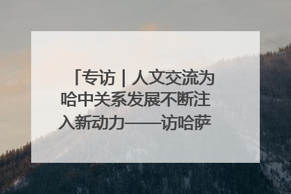 专访｜人文交流为哈中关系发展不断注入新动力——访哈萨克斯坦文化与信息部部长巴拉耶娃