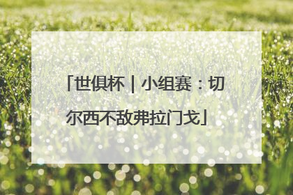 世俱杯｜小组赛：切尔西不敌弗拉门戈