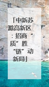 中新苏滁高新区：招商“质”胜 “链”动新局