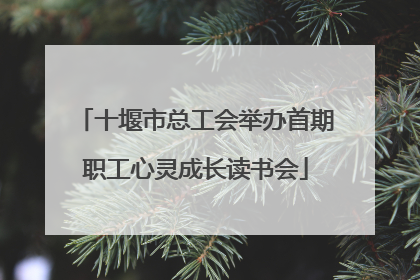 十堰市总工会举办首期职工心灵成长读书会