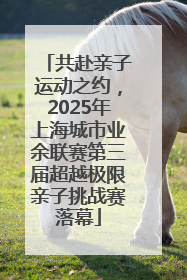 共赴亲子运动之约，2025年上海城市业余联赛第三届超越极限亲子挑战赛落幕