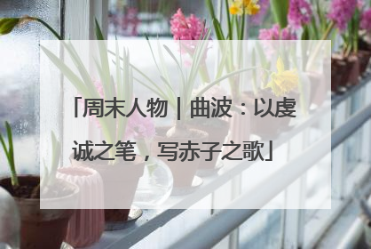周末人物｜曲波：以虔诚之笔，写赤子之歌
