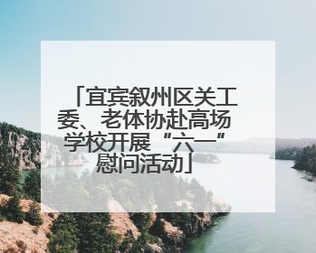 宜宾叙州区关工委、老体协赴高场学校开展“六一”慰问活动