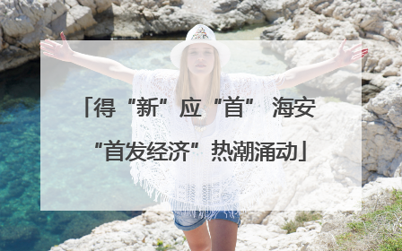 得“新”应“首” 海安“首发经济”热潮涌动