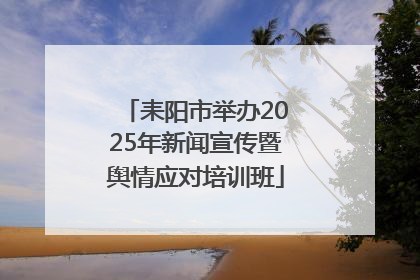 耒阳市举办2025年新闻宣传暨舆情应对培训班