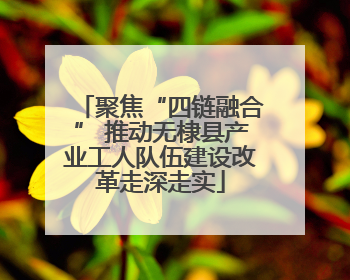 聚焦“四链融合” 推动无棣县产业工人队伍建设改革走深走实