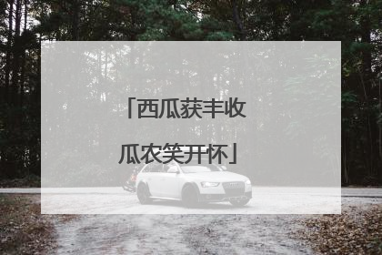 西瓜获丰收 瓜农笑开怀