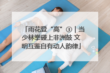 雨花登“高”③｜当少林拳碰上非洲鼓 文明互鉴自有动人韵律