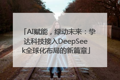 AI赋能，绿动未来：挚达科技接入DeepSeek全球化布局的新篇章